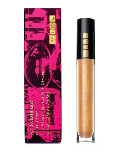 Pat Mcgrath Labs Lust: Lip Gloss Blitz Gold 0.15 oz In Blitz Gold