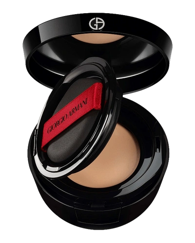 Shop Giorgio Armani Power Fabric Compact Foundation In 4.5