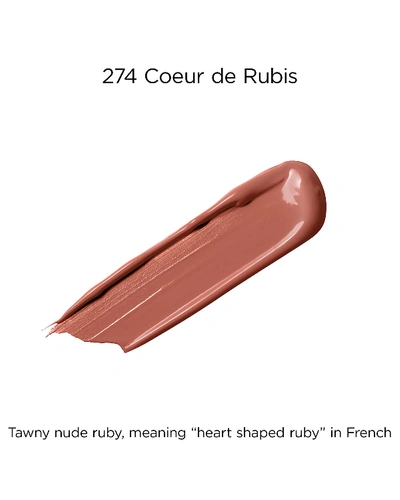 Shop Lancôme L'absolu Rouge Ruby Cream Lipstick In 274 Coeur De Rubi
