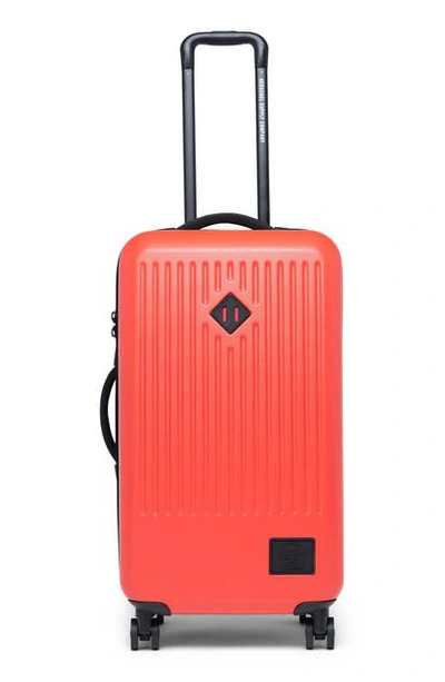 Shop Herschel Supply Co Trade 29-inch Medium Wheeled Packing Case In Red