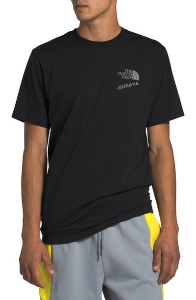 Shop The North Face Extreme Graphic T-shirt In Tnf Black