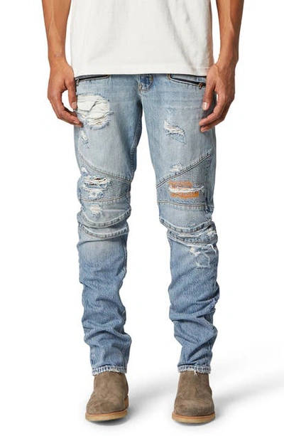 Shop Hudson Blinder Biker Ripped Skinny Fit Jeans In Thrasher