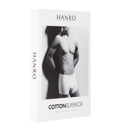 Shop Hanro Cotton Superior Trunks In Black