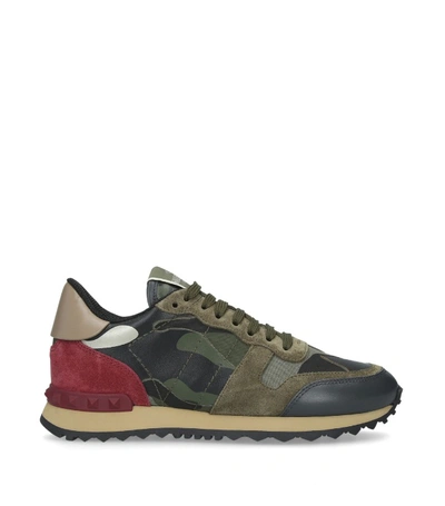 Shop Valentino Garavani Camouflage Sneakers