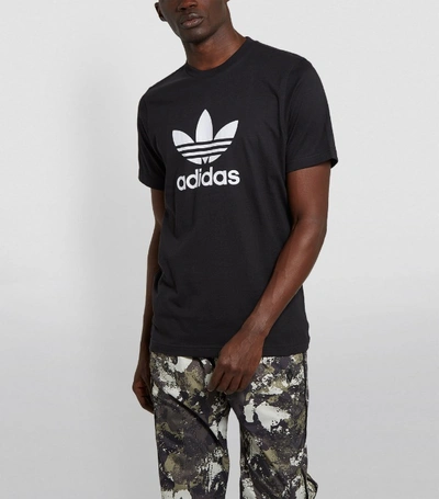 Shop Adidas Originals Trefoil Logo T-shirt