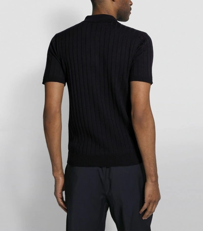 Shop Barena Venezia Marco Knitted Polo Shirt