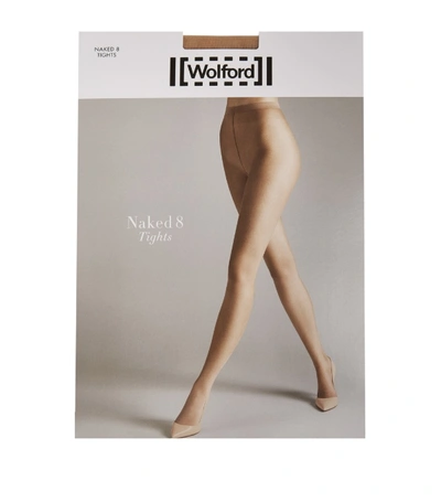 Shop Wolford Naked 8 Tights