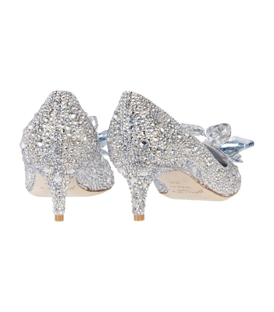 Shop Jimmy Choo Allure 50 Crystal Pumps In Multi