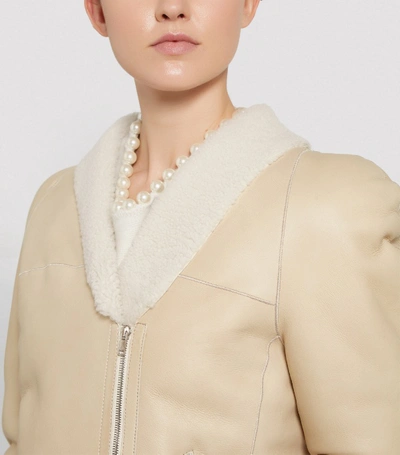 Shop Isabel Marant Octavie Shearling Coat