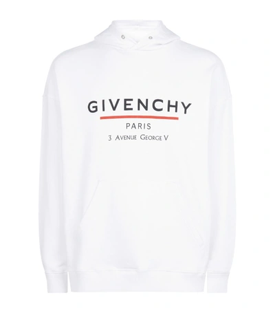 Shop Givenchy Address Logo Hoodie