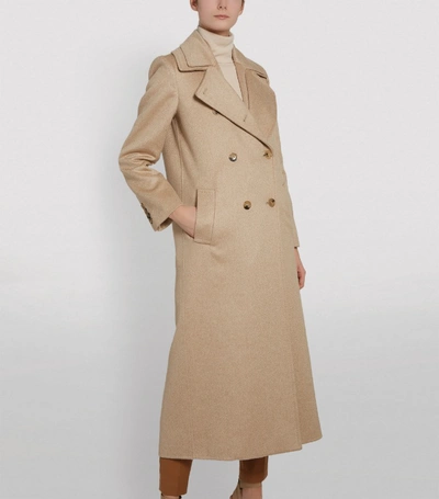 Shop Max Mara Sassari Double Breasted Coat