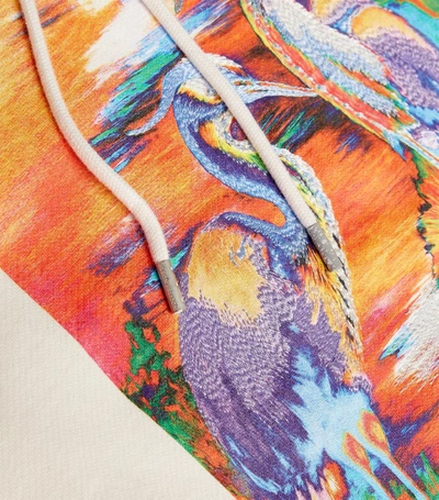 Shop Heron Preston Multicoloured Heron Hoodie