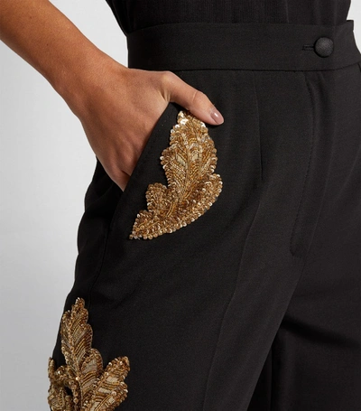 Shop Dolce & Gabbana Sequin-embellished Trousers