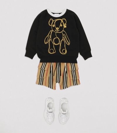 Shop Burberry Kids Cotton Chain Sweater (3-12 Years)
