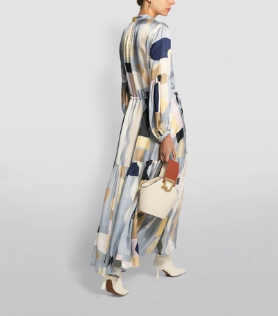 Munthe Emmanuel Geo Printed Maxi Dress In Multi | ModeSens