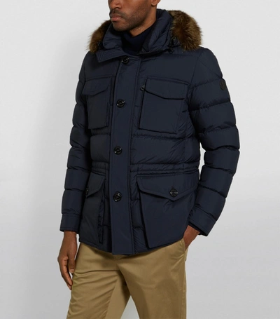 Shop Moncler Augert Padded Down Jacket