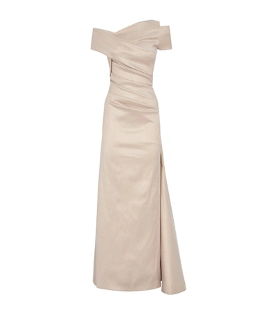 Shop Talbot Runhof Sori Asymmetric One-shoulder Gown