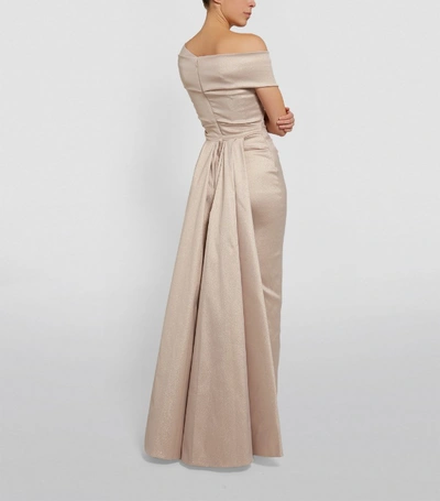 Shop Talbot Runhof Sori Asymmetric One-shoulder Gown