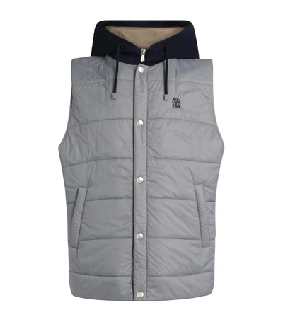 Shop Brunello Cucinelli Padded Gilet