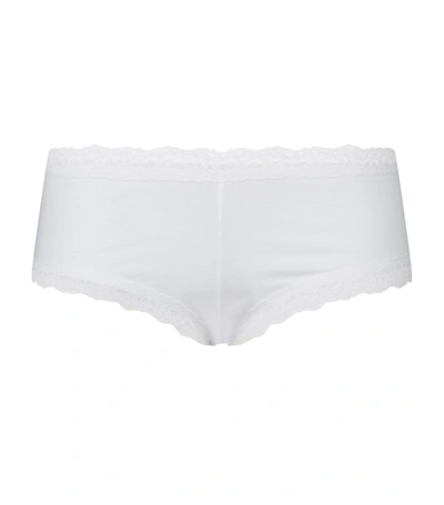 Shop Hanky Panky Lace Trim Boyshorts