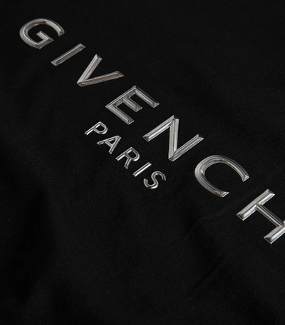 Shop Givenchy Metallic Logo T-shirt