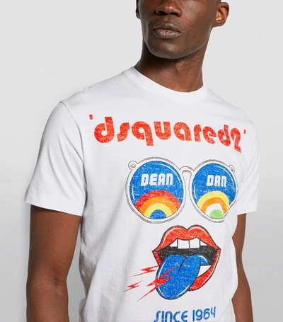 Shop Dsquared2 Graphic Cotton T-shirt