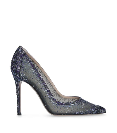 Shop Gianvito Rossi Embellished Rania Pumps 105