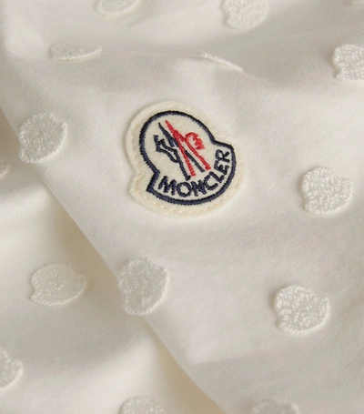 Shop Moncler Embroidered T-shirt