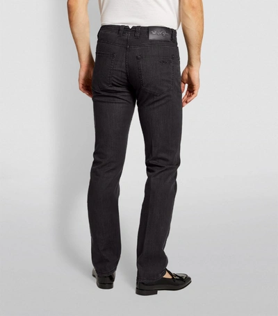 Shop Stefano Ricci Straight Washed Jeans