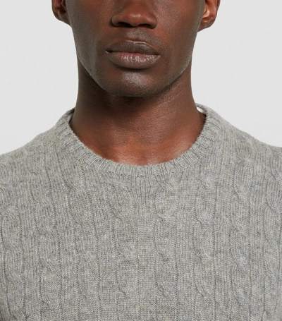 Shop Ralph Lauren Cashmere Cable Knit Sweater