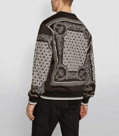 Shop Dolce & Gabbana Cotton Bandana Print Sweatshirt