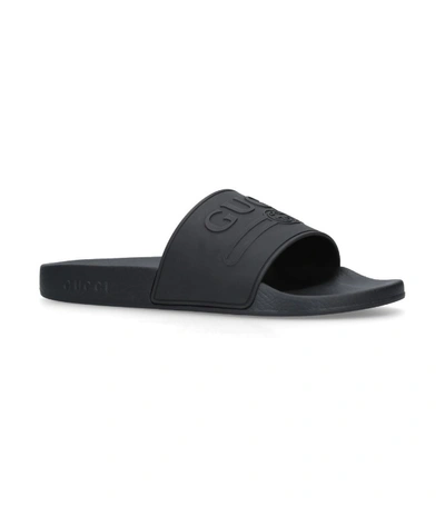 Shop Gucci Pursuit Logo Slides