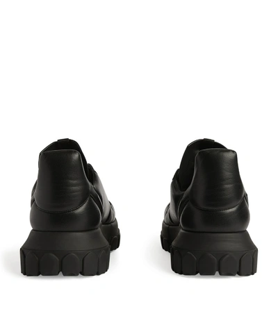 Rick Owens Black Tecuatl Tractor Sneakers FW20