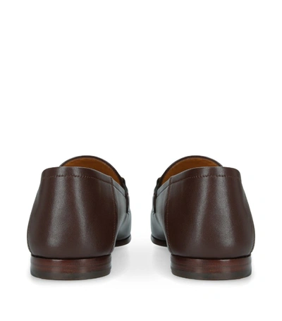 Shop Gucci Brixton Web Loafers