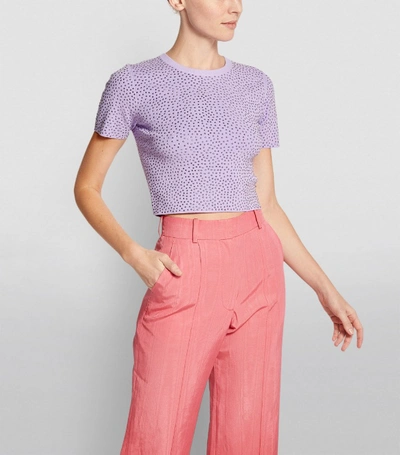 Shop Alice And Olivia Ciara Crop Top