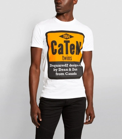 Dsquared2 Caten Twins T-shirt In White | ModeSens