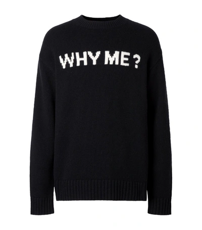 Shop Burberry Intarsia Cashmere Sweater