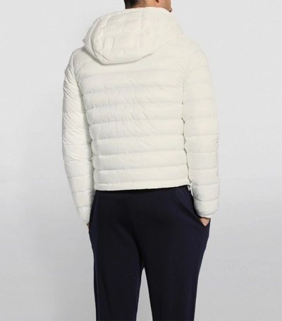 Shop Moncler Rook Hooded Padded Jacket