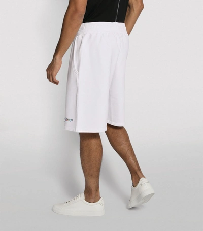 Shop Givenchy Rainbow Logo Shorts