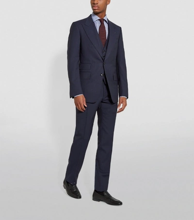 Shop Tom Ford Shelton Three-piece Suit