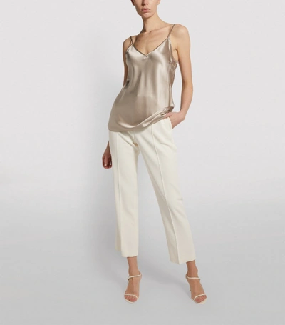 Shop Joseph Clea Silk Satin Blouse