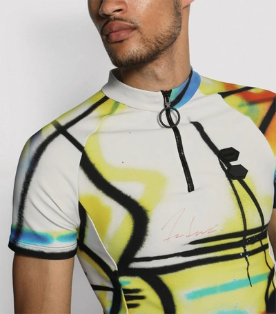 Shop Off-white Futura Spray Cycling T-shirt