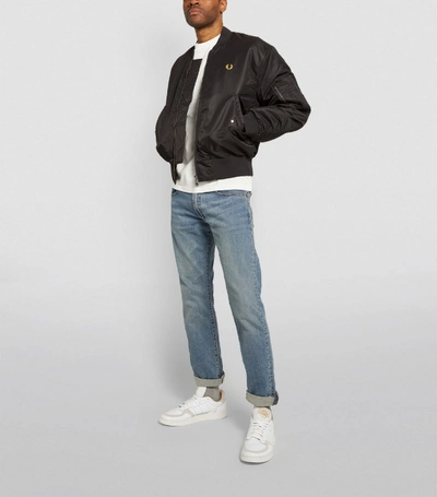 Fred Perry Quilted Bomber Jacket | ModeSens