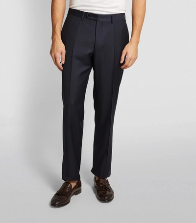 Shop Canali Woollen Trousers