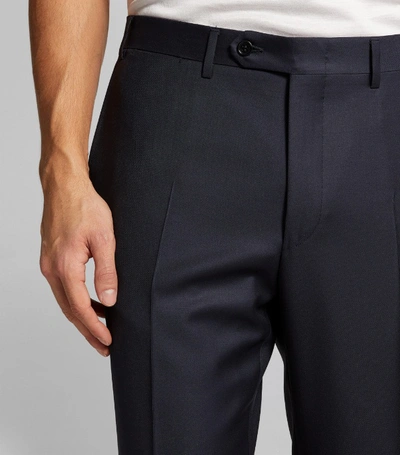 Shop Canali Woollen Trousers