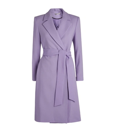 Shop Alice And Olivia Irwin Belted Overcoat