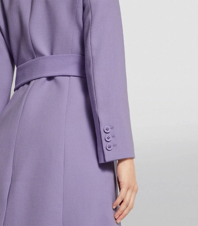 Shop Alice And Olivia Irwin Belted Overcoat