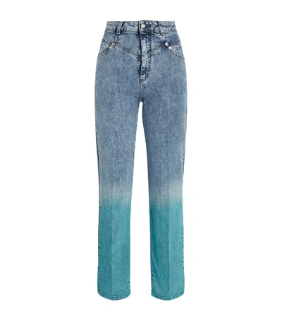 Shop Stella Mccartney Ombré Straight Jeans