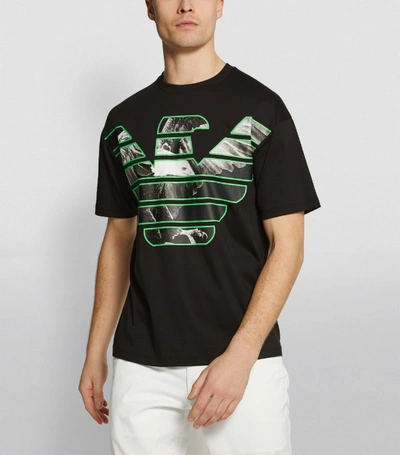 Shop Armani Collezioni Graphic Logo T-shirt