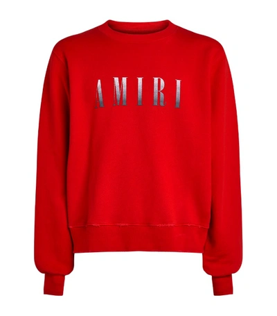 Shop Amiri Logo Sweatshirt
